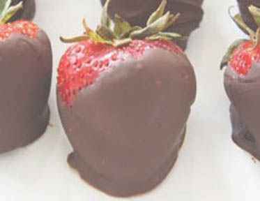 巧克力裹草莓